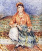 Pierre-Auguste Renoir Seated Algerian oil painting